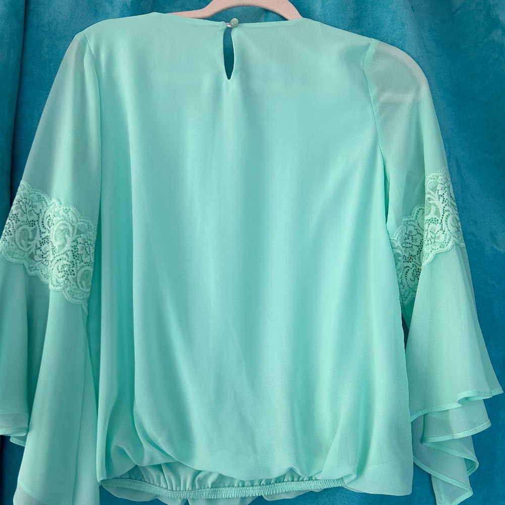 Turquoise blouse - M - Picture 8 of 8